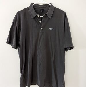 Grey Patagonia Polo Shirt - Large